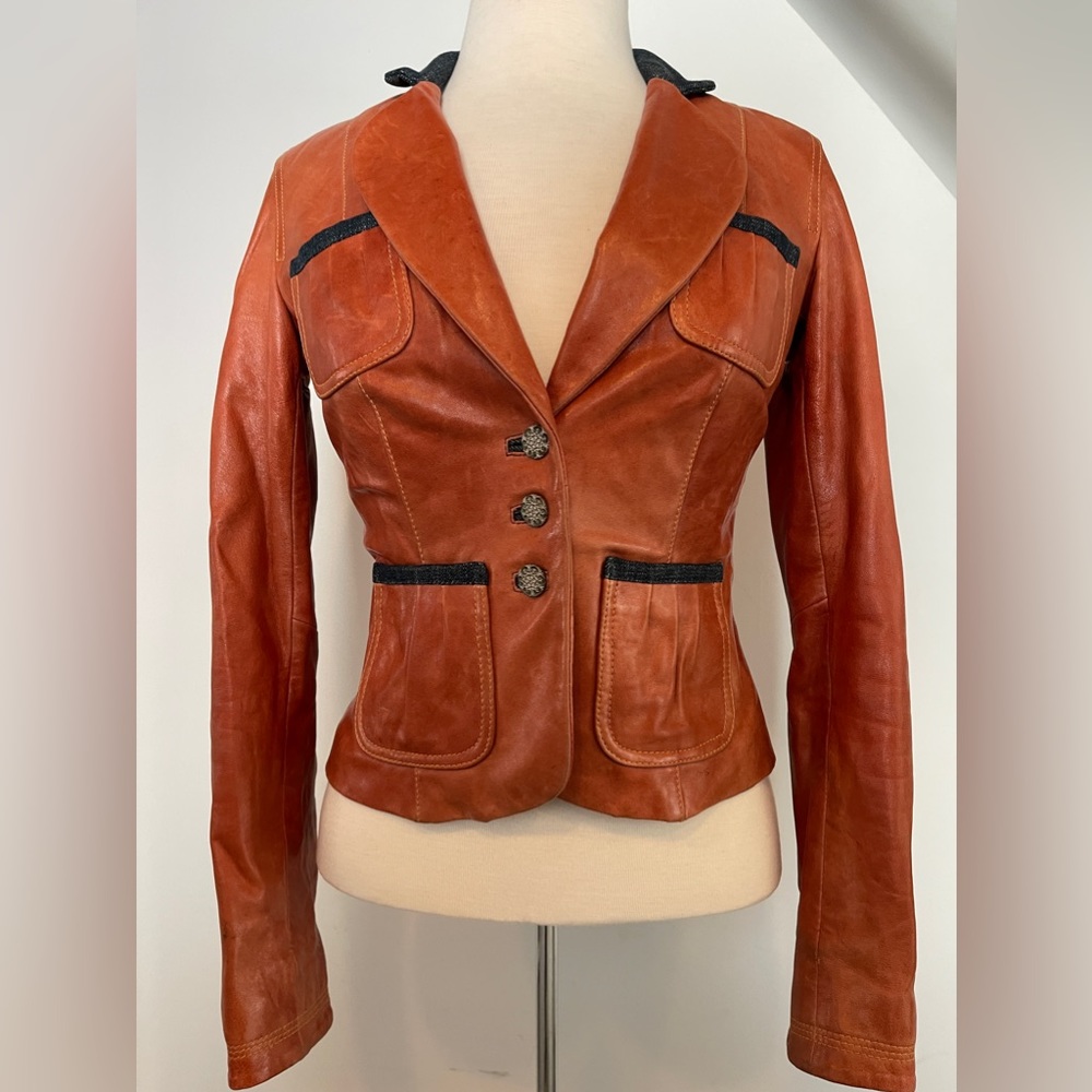 Vintage leather jacket